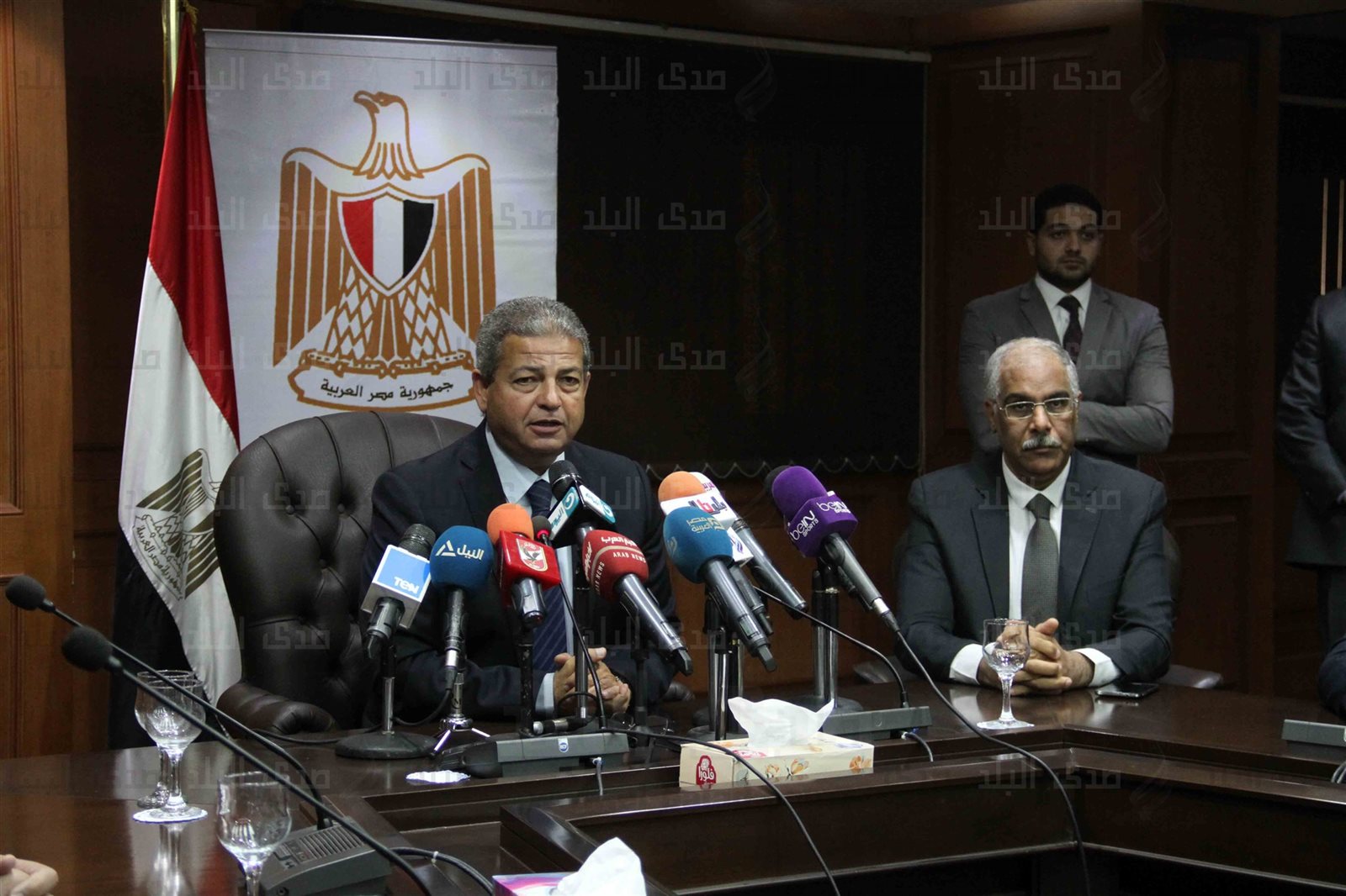 المهندس خالد عبدالعزيز وزير الشباب والرياضة، المهندس خالد عبدالعزيز وزير الشباب والرياضة،