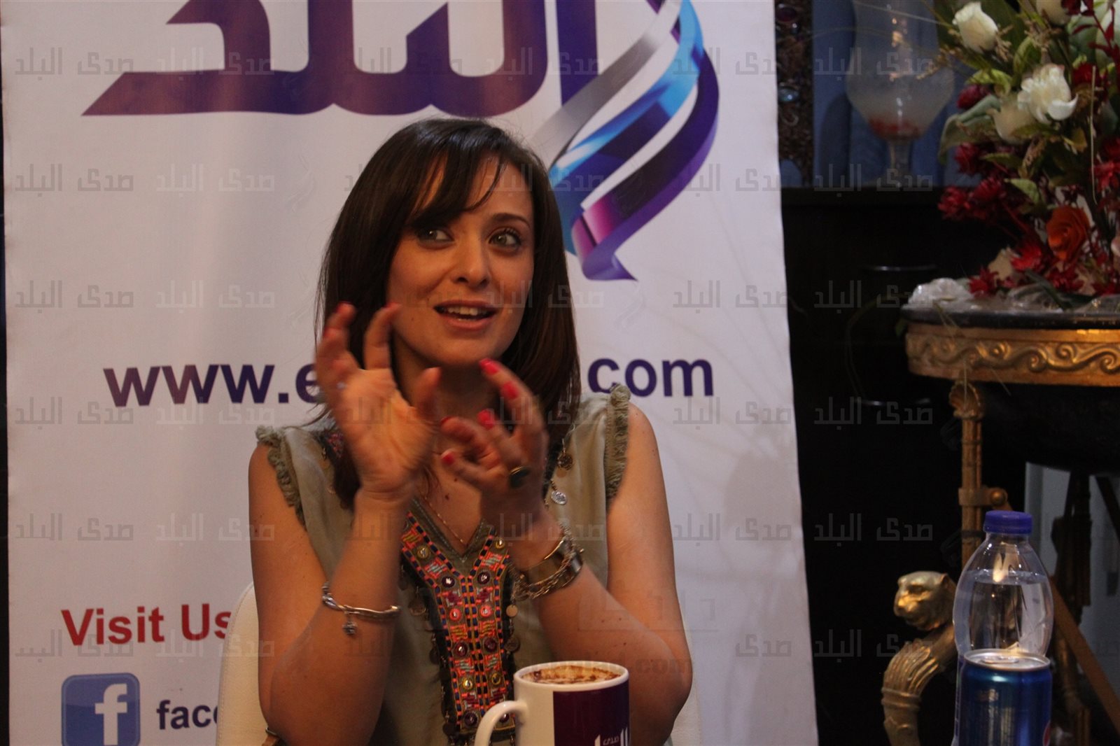  الفنانة إنجى أبوزيد