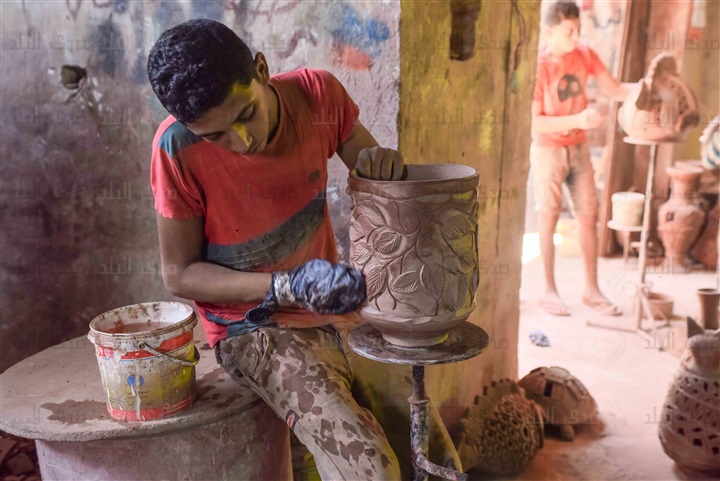مهارات المصريين في صناعة الفخار