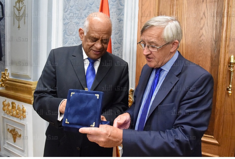  إجتماع وفد العموم البريطاني بـ" عبدالعال"