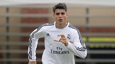  الفارو موراتا لاعب ريال مدريد