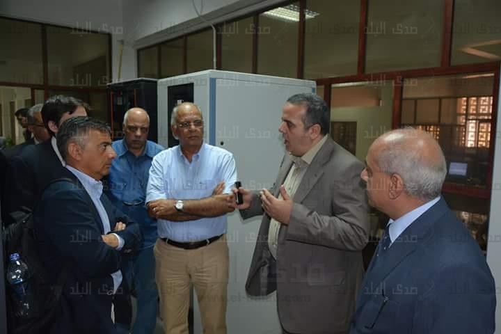 وفد إيطالي يزور جامعة الزقازيق