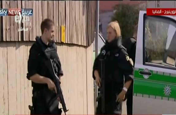 انتشار أمنى مكثف فى ألمانيا