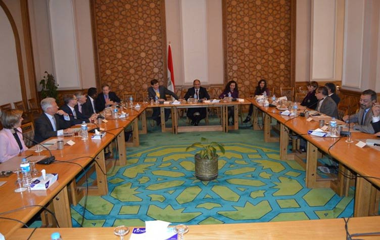 وفد البرلمان البريطاني