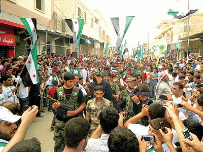 مظاهرة بحلب