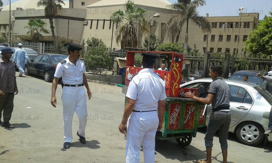 شرطة المرافق بالقاهرة تطهر 8 مناطق من الاشغالات