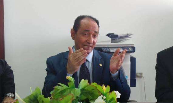 الدكتور حبش النادي رئيس جامعة العريش الدكتور حبش النادي رئيس جامعة العريش
