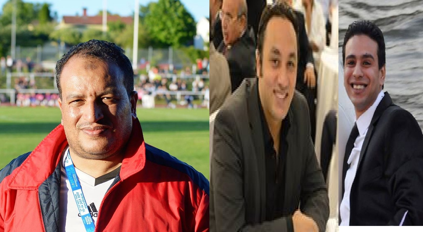 أحمد إسماعيل- محمد يحي - عبدالمنعم فهمي 