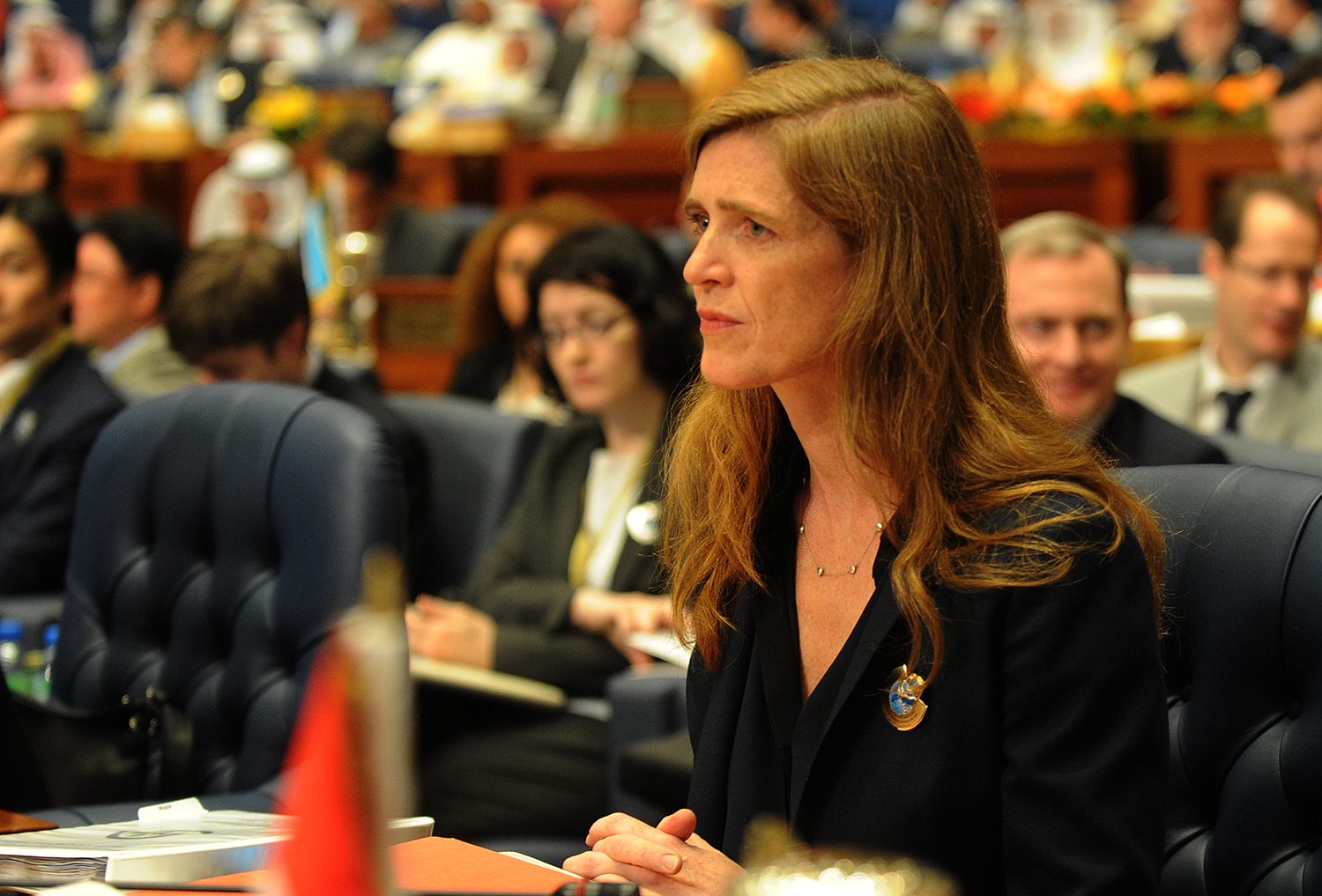 السفيرة الامريكية لدى الامم المتحدة سمانثا باور