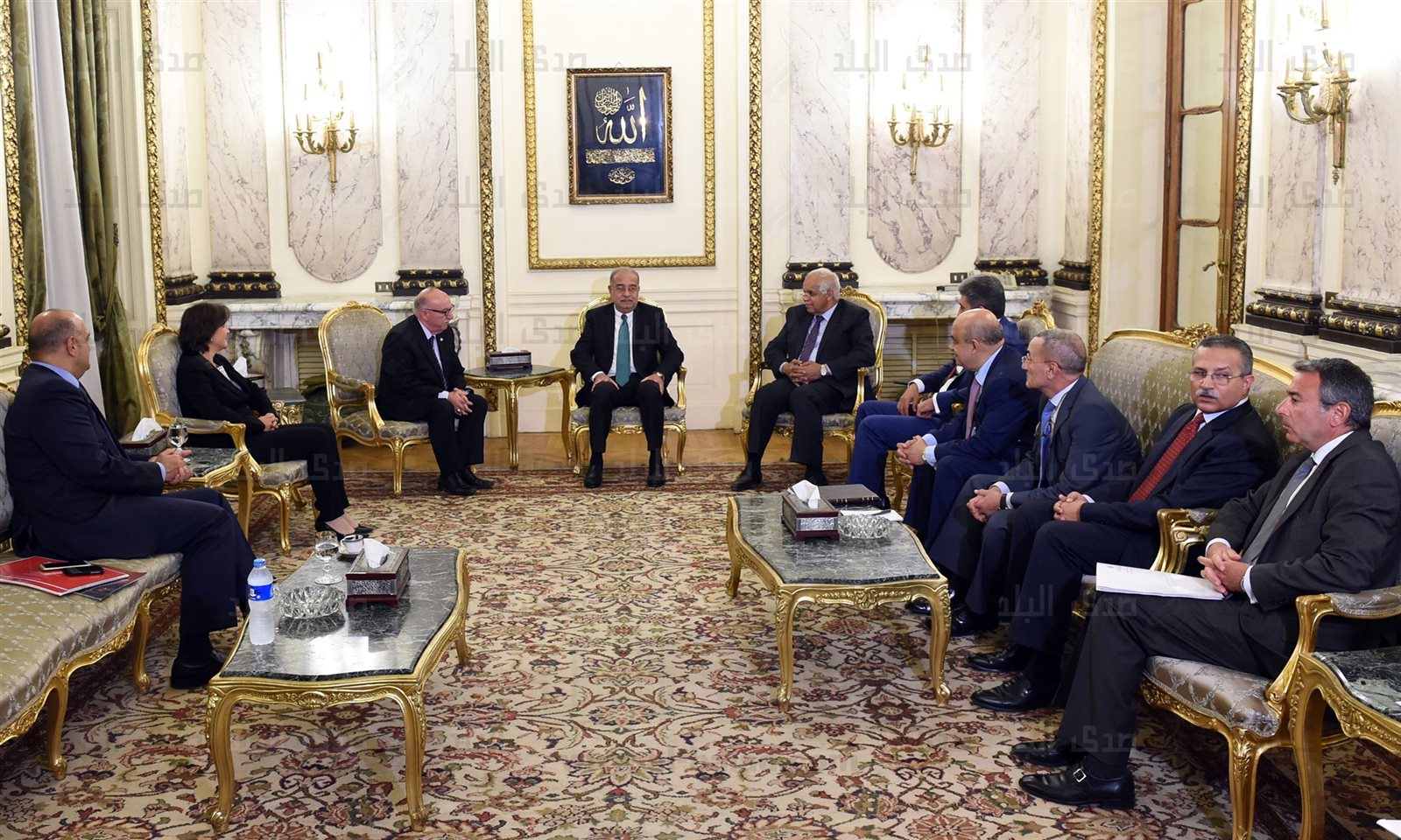 رئيس الوزراء يستقبل وزير السياحة الاردنى رئيس الوزراء يستقبل وزير السياحة الاردنى