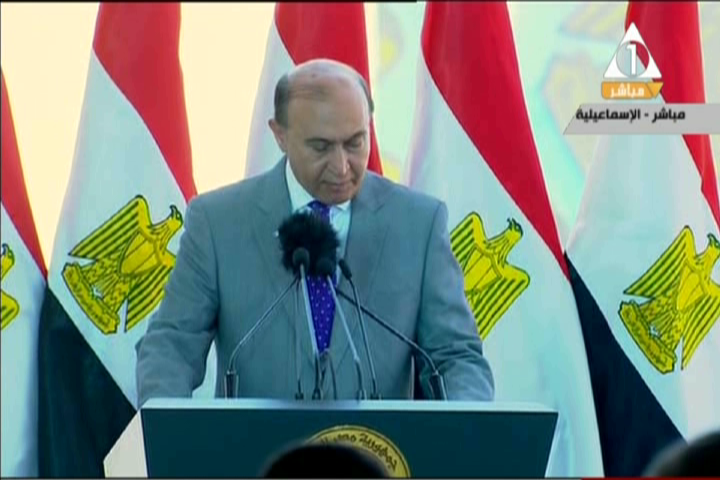 الفريق مهاب مميش رئيس هيئة قناة السويس 