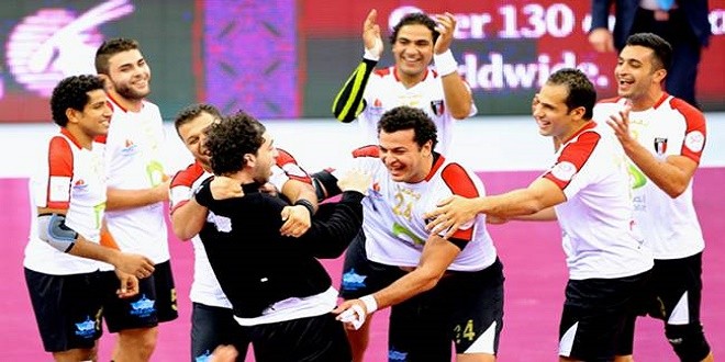 صورة ارشيفية لمنتخب اليد صورة ارشيفية لمنتخب اليد