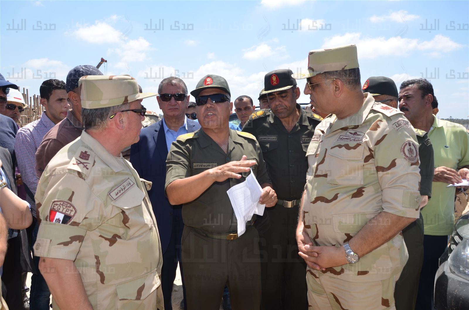  اللواء أركان حرب كامل الوزير رئيس الهيئة الهندسية 