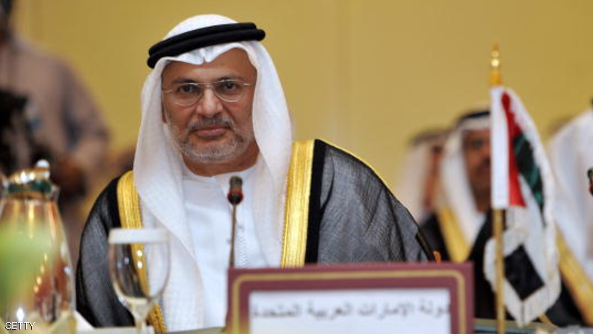 وزير الدولة للشئون الخارجية الإماراتي أنور بن محمد قرقاش وزير الدولة للشئون الخارجية الإماراتي أنور بن محمد قرقاش
