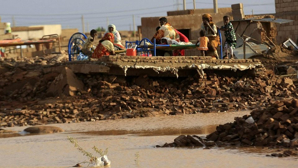 السيول بالسودان 