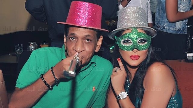 محمد السبكى يحتفل بعيد ميلاد ريم بوشناق