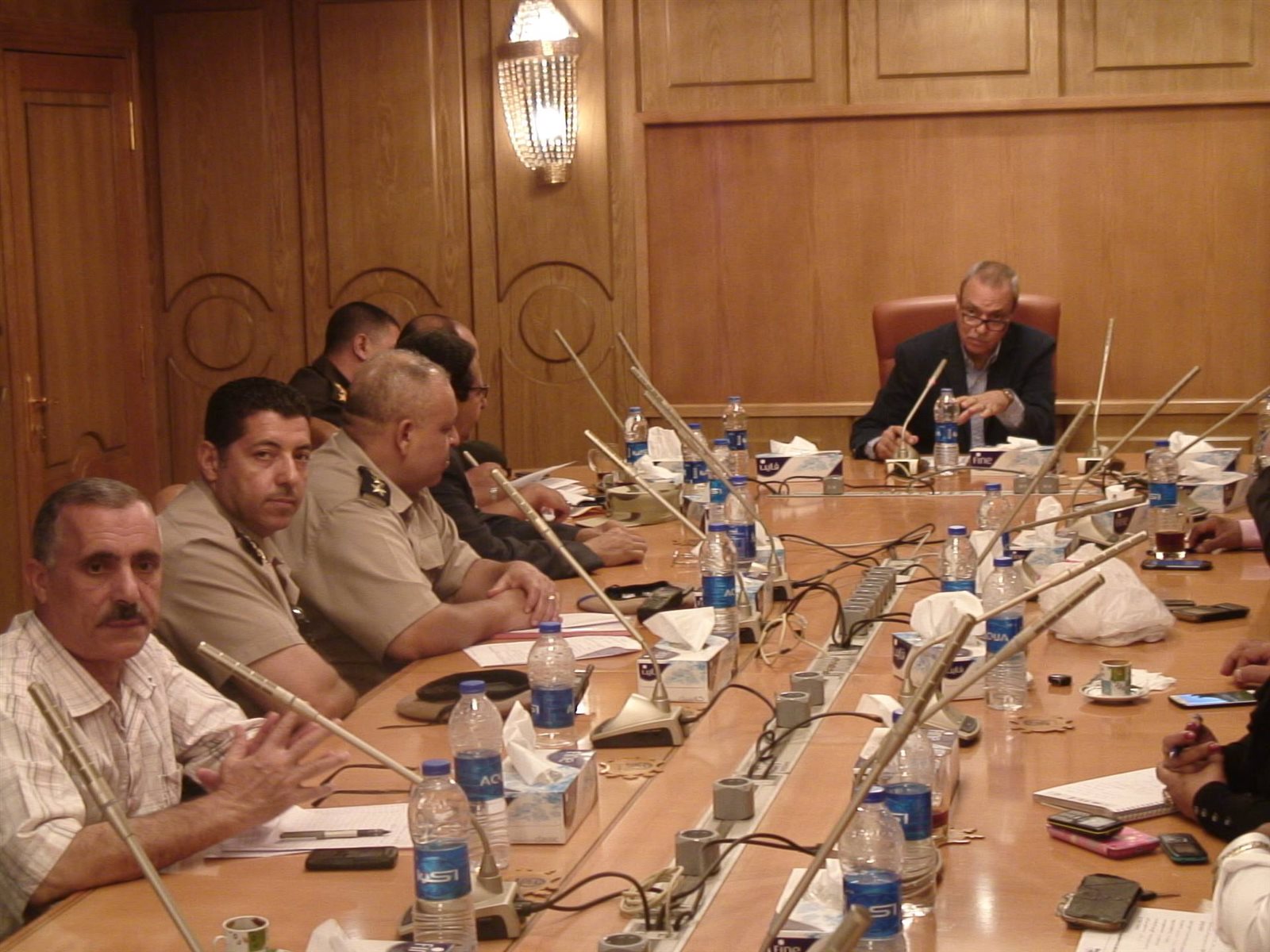  اللواء عبد الحميد الهجان محافظ قنا