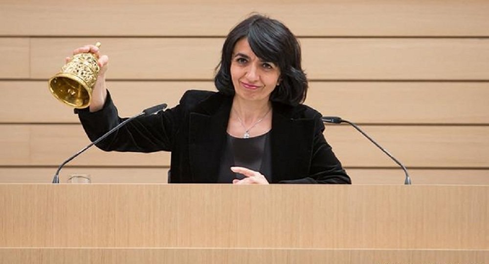 وزيرة التعليم العالي في السويد أيدا هادزياليك وزيرة التعليم العالي في السويد أيدا هادزياليك