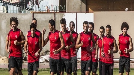 تدريبات النادي الأهلي (ارشيفية)