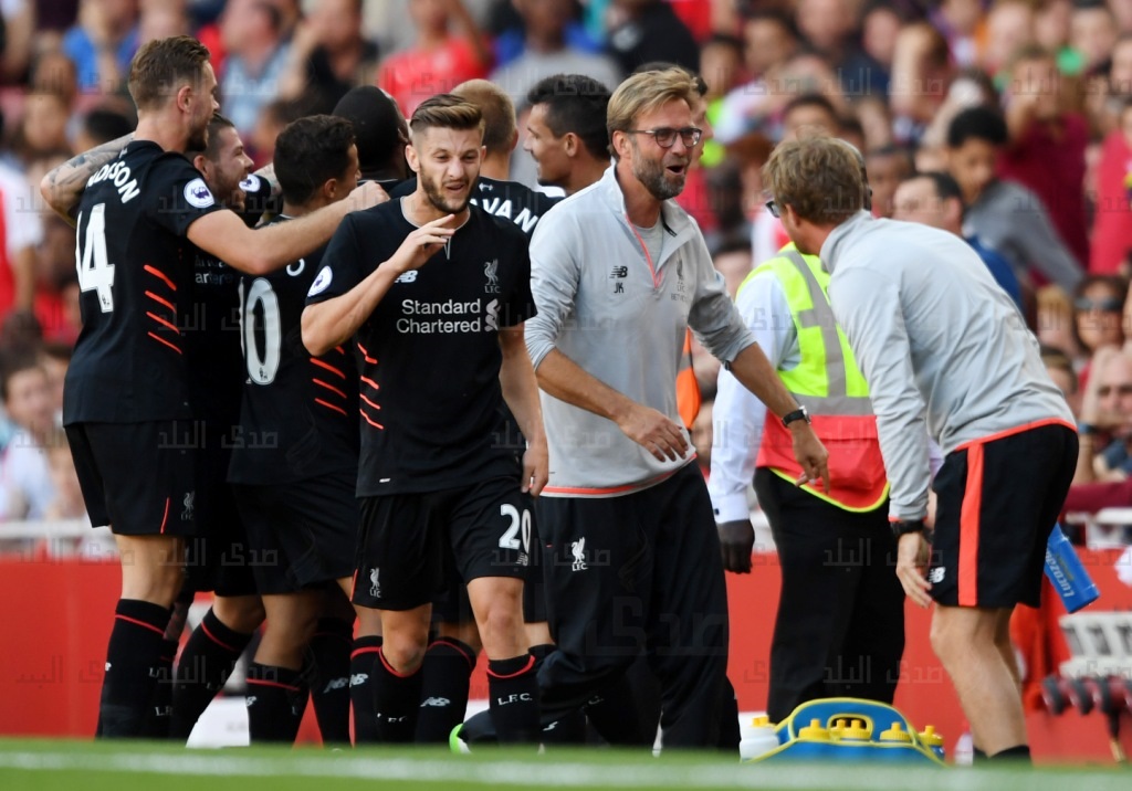  ليفربول يتقدم على الأرسنال