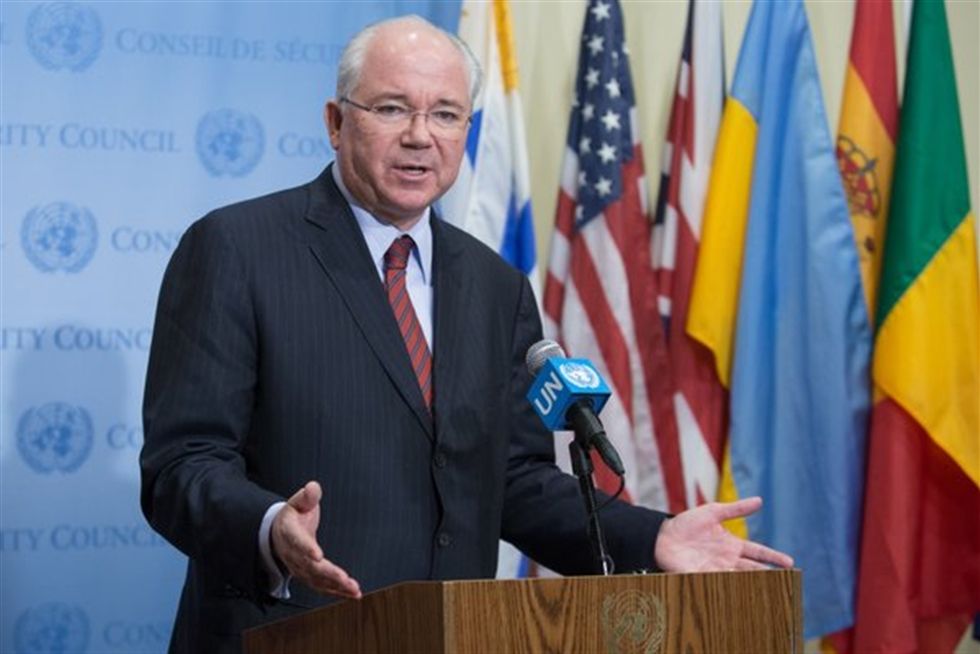 سفير فنزويلا لدى الأمم المتحدة رافييل راميريز  سفير فنزويلا لدى الأمم المتحدة رافييل راميريز