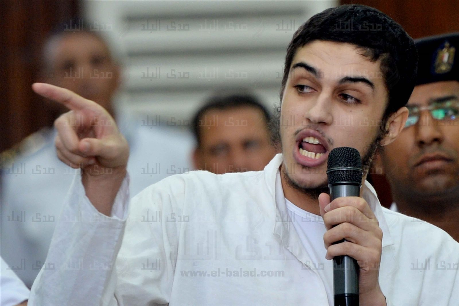 أحد المتهمين