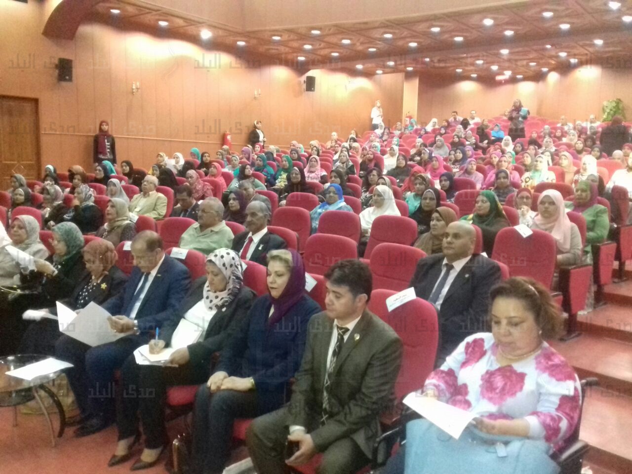 دور المرأة بانتخابات المحليات في ملتقى بجامعة المنصورة