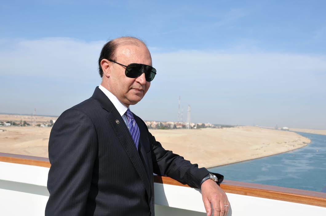 الفريق مهاب مميش رئيس هيئة قناة السويس 