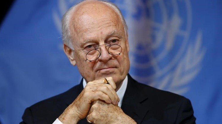  المبعوث الأممي الخاص إلى سوريا ستيفان دي ميستورا 