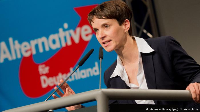 زعيمة حزب يميني ألماني