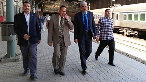 المهندس مدحت شوشة رئيس هيئة السكة الحديد المهندس مدحت شوشة رئيس هيئة السكة الحديد
