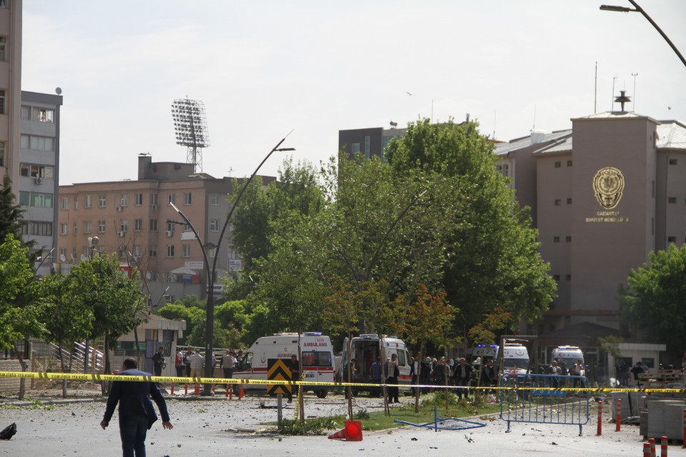 التفجير الإرهابي في غازي 