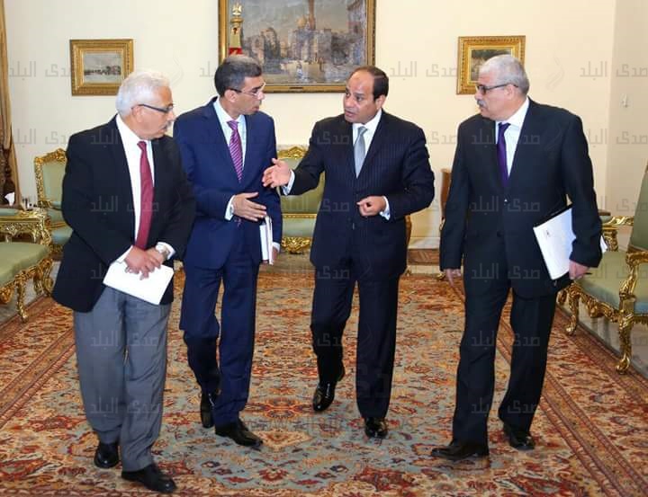 السيسي وعبدالهادي ورزق وعنبة السيسي وعبدالهادي ورزق وعنبة
