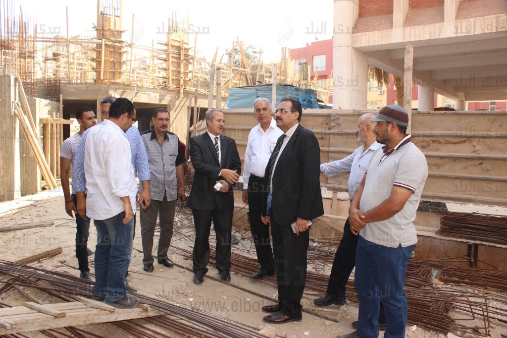 نائب رئيس جامعة طنطا في زيارة لكلية التربية النوعية