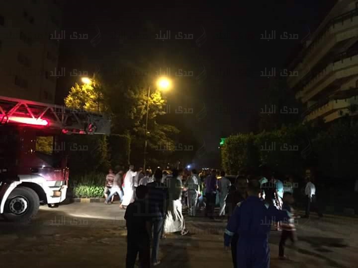 صورة من الحريق