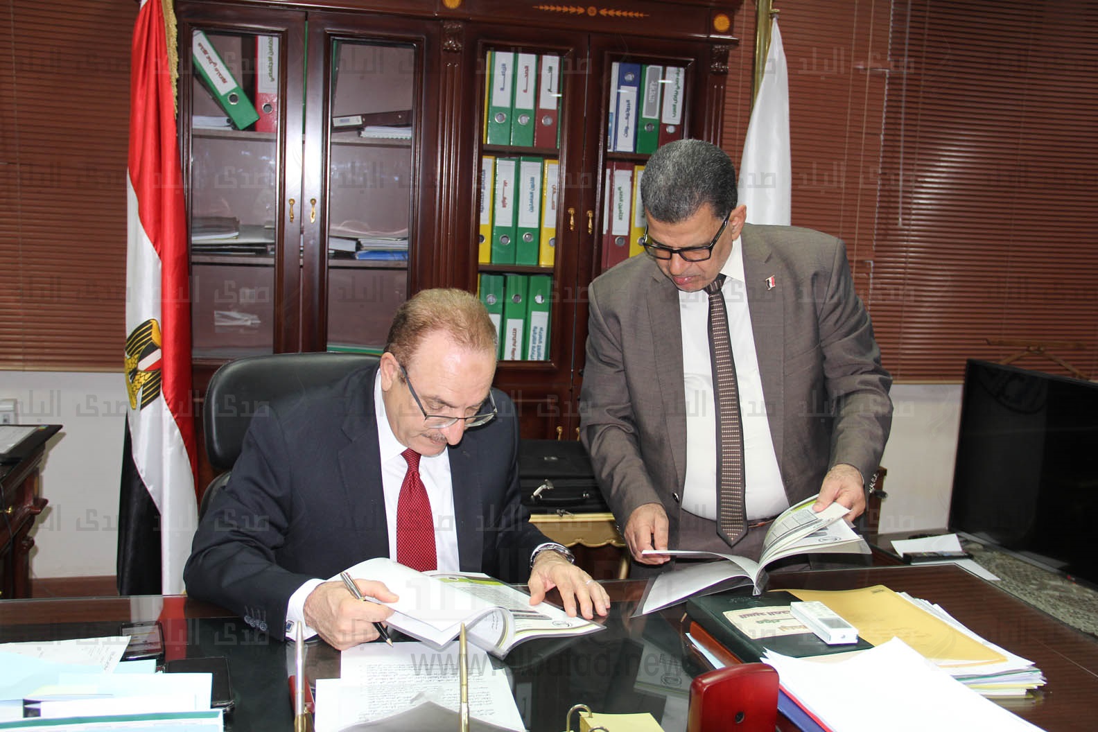 المهندس شريف محمد حبيب محافظ بني سويف 