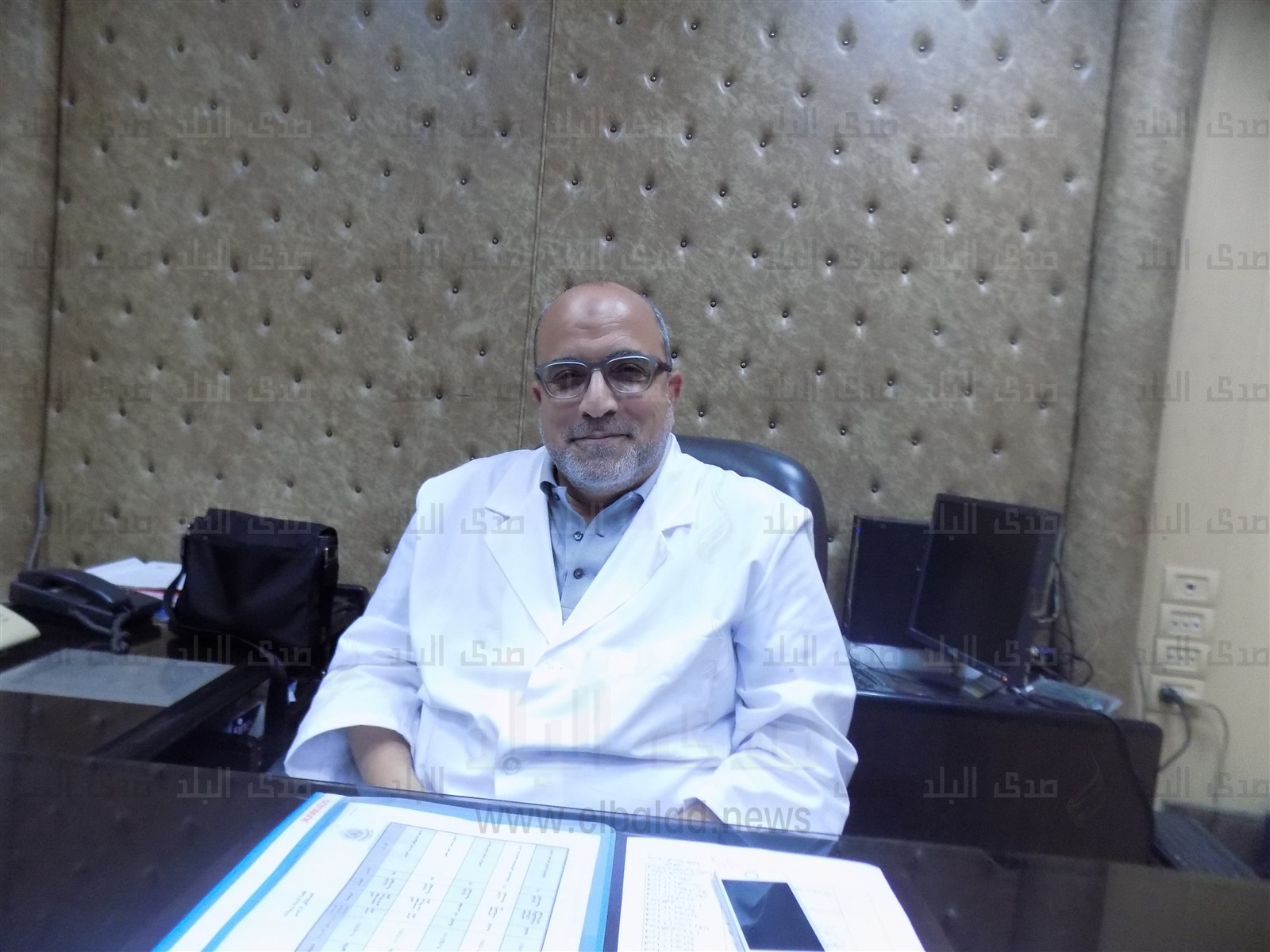 مدير مستشفيات الجامعة الدكتور يحيى بسيونى