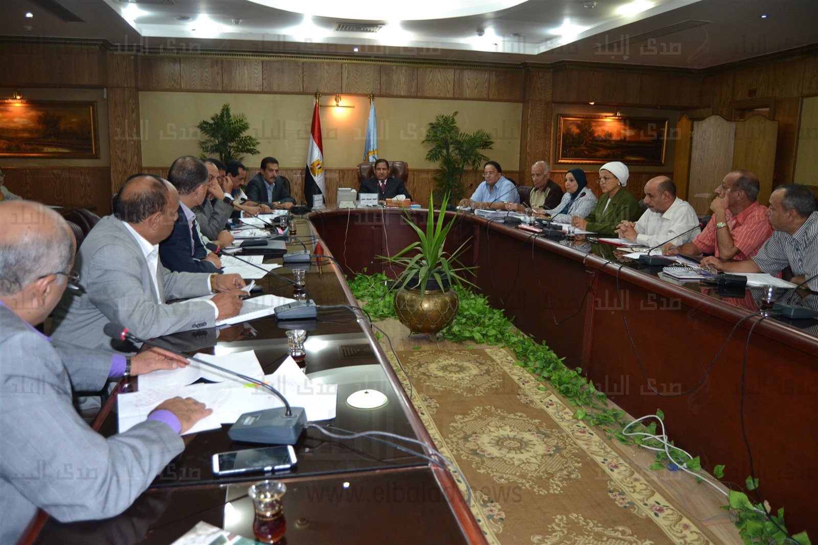 مجلس ادارة صندوق الاسكان بمحافظة الغربية