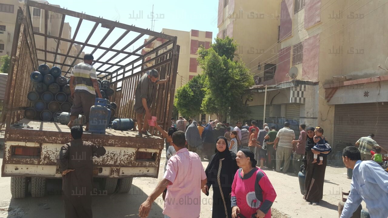 ضخ كميات من البوتاجاز بالفيوم