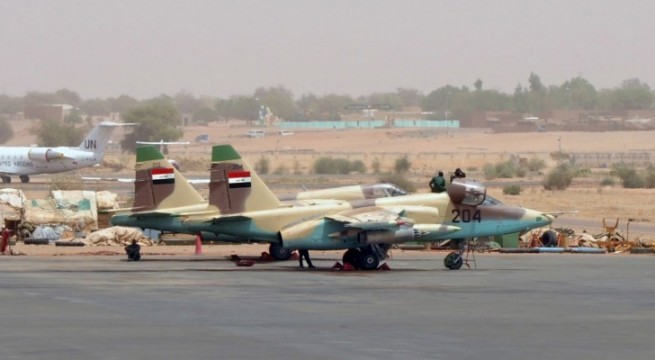 طائرة عراقية تدمر موقعا خلال اجتماع لمسلحي داعش بالأنبار طائرة عراقية تدمر موقعا خلال اجتماع لمسلحي داعش بالأنبار