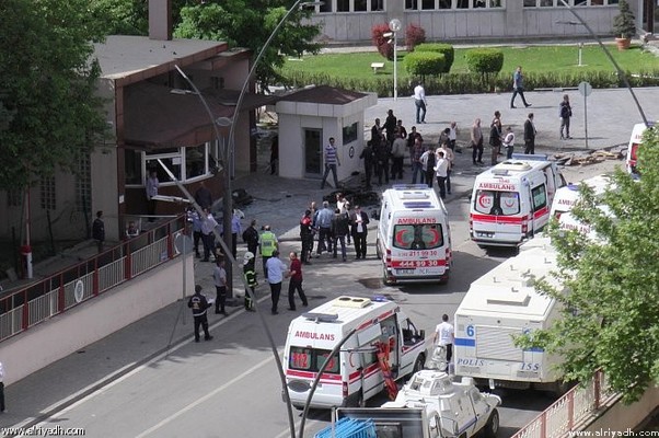 الهجوم على مقر للشرطة في تركيا