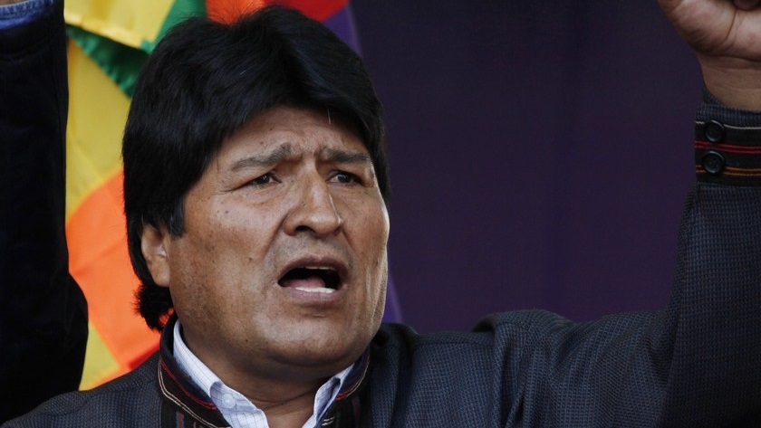  رئيس بوليفيا إيفو موراليس