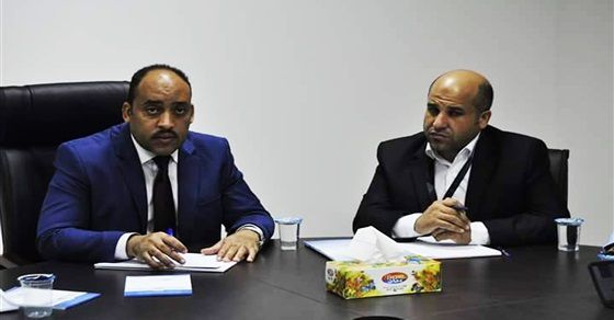 الدكتور" عمر بشير الطاهر " وزير الصحة بحكومة الوفاق الليبية