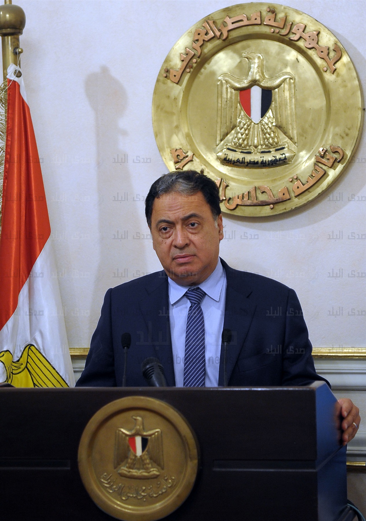الدكتور احمد عماد وزير الصحة،