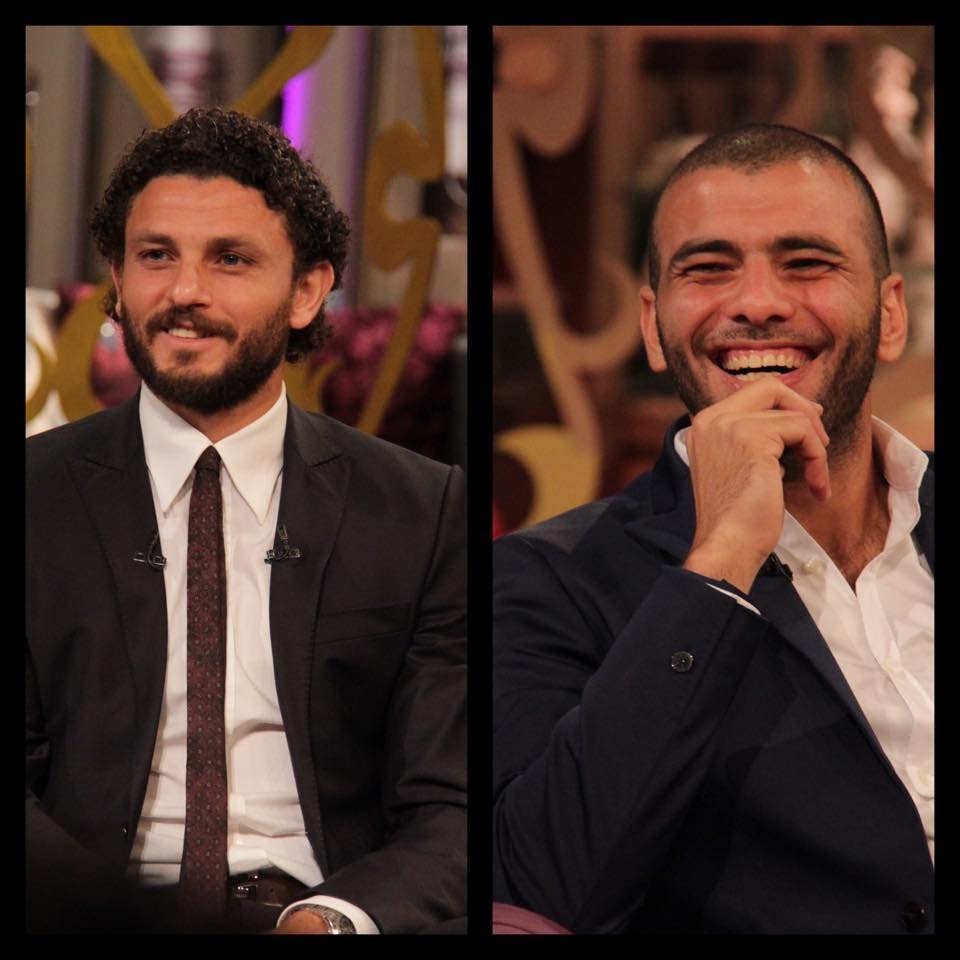 عماد متعب وحسام غالى