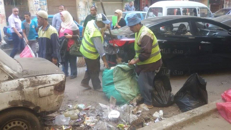 حملات نظافة بميت عقبة