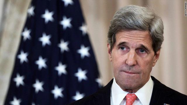 وزير الخارجية الأمريكي جون كيري