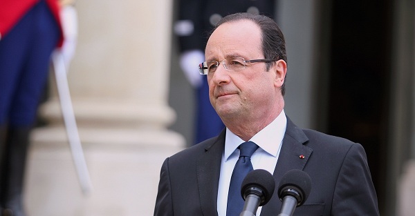 الرئيس الفرنسي فرانسو أولاند