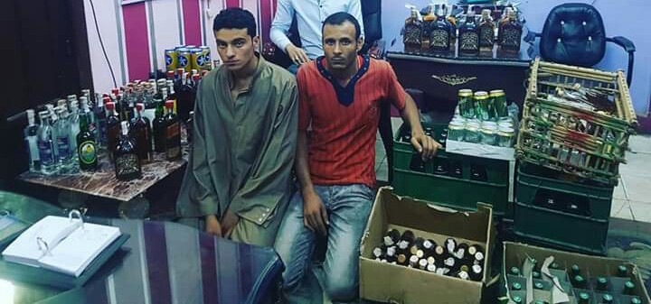 المتهمين والمضبوطات المتهمين والمضبوطات