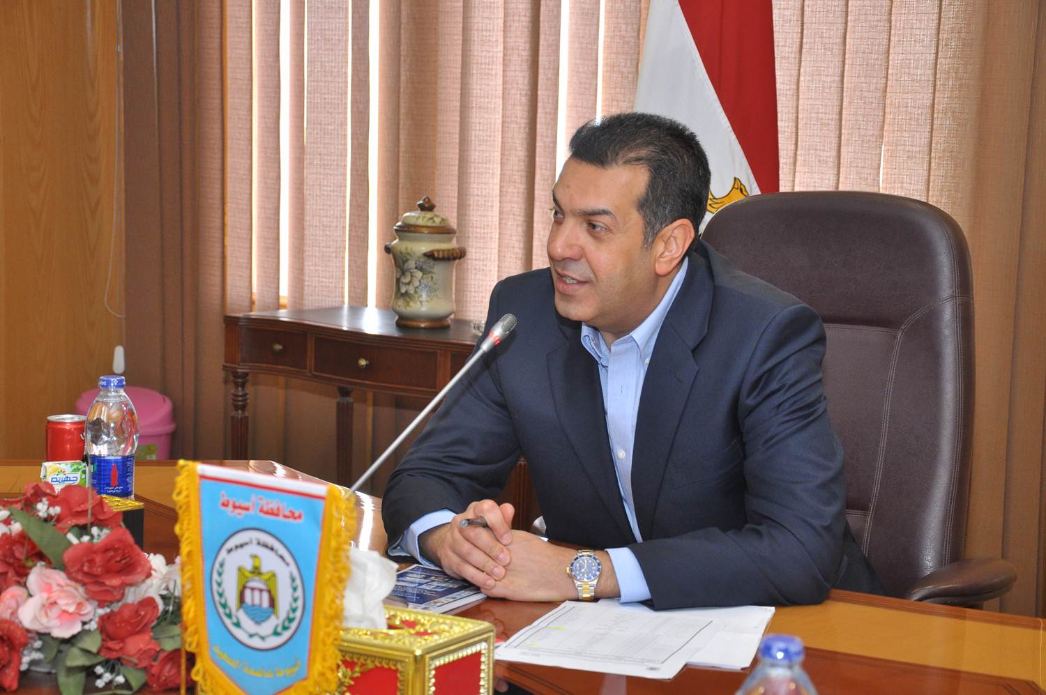 المهندس ياسر الدسوقي محافظ أسيوط المهندس ياسر الدسوقي محافظ أسيوط